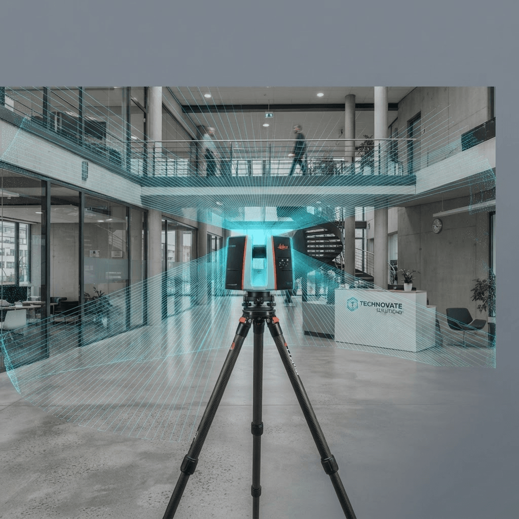 3D Laser Scanning illustration