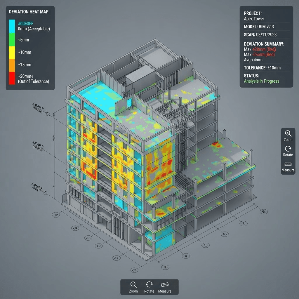 Construction QA/QC illustration